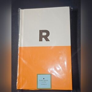 Kate Spade Orange and White Notebook